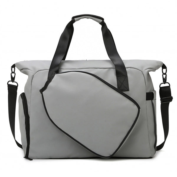Pickleball bag with a separate shoe compartment