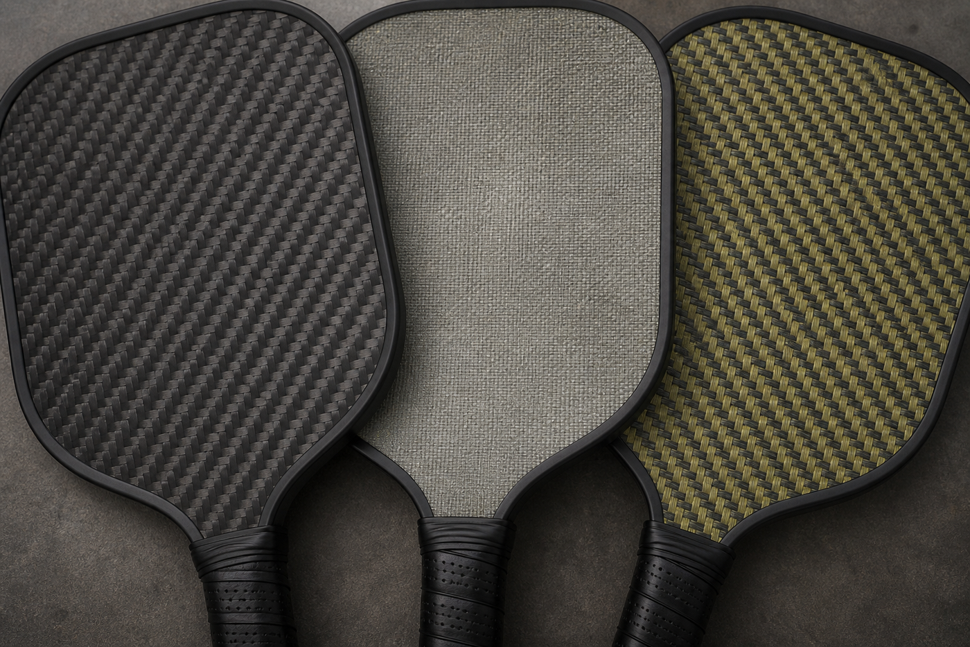 Carbon Fiber vs Fiberglass vs Kevlar Pickleball Paddle Faces