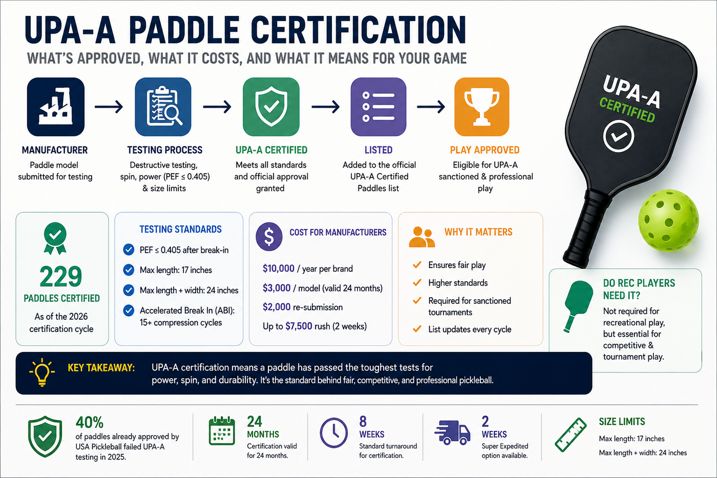 UPA-A Paddle Certification List: What’s Approved, Costs & What It Means (2026 Guide)