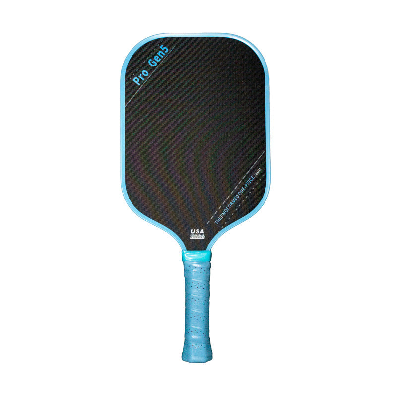 Blue kevlar pickleball paddle Pro Gen5 in front view
