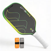 HL-C02 carbon fiber pickleball paddle with 16mm honeycomb core, large sweet spot and sweat-resistant cushioned grip