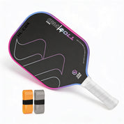 HL-C04 USAPA-certified carbon fiber pickleball paddle with balanced weight distribution and premium carbon face
