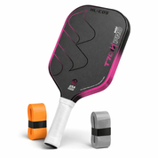 HL-C09 16mm carbon fiber pickleball paddle with cushioned sweat-resistant grip and USAPA-certified tournament approval