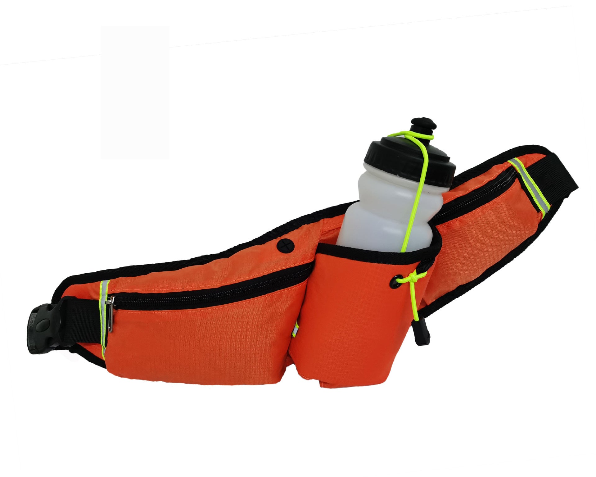 Orange pickleball crossbody bag with adjustable strap, zippered compartments, and lightweight nylon build