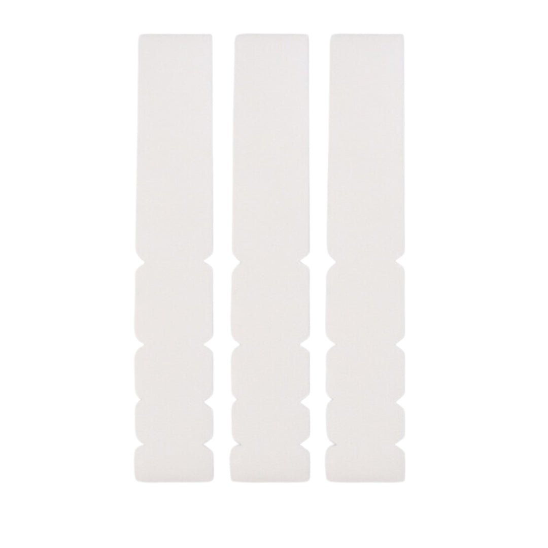 Detail of moisture-resistant pickleball paddle edge tape applied during gameplay