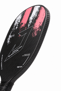 Aero Curve oval pickleball paddle – 16mm, red – view 2