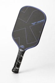 Kevlar pickleball paddle blue color full view PickleballDoor