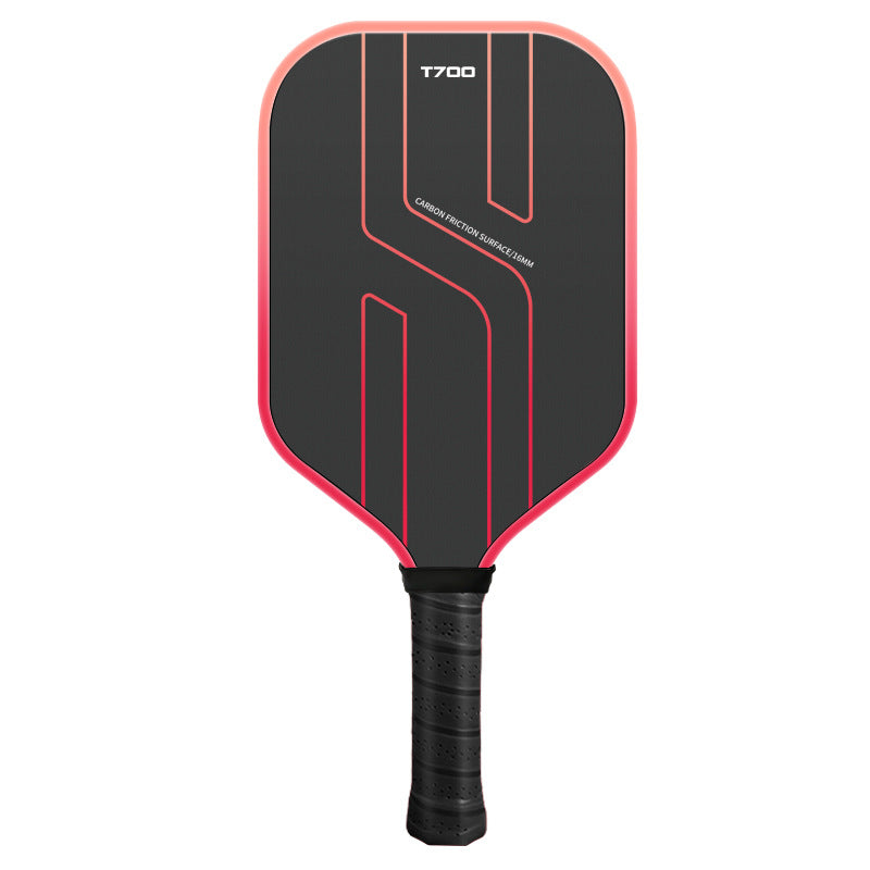 Carbon fiber paddle face – raw T700 textured surface close-up