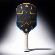 Kevlar carbon fiber paddle face textured surface close-up