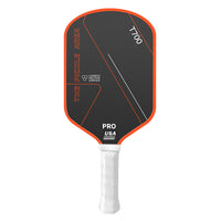 orange pickleball paddle with high-visibility color and professional performance