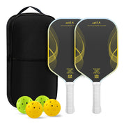 Pickleball fiberglass paddle grip handle close-up cushion comfort